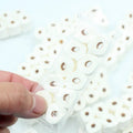 Paper simulated tissue roll model measuring 30mm wide 15mm deep 80mm tall