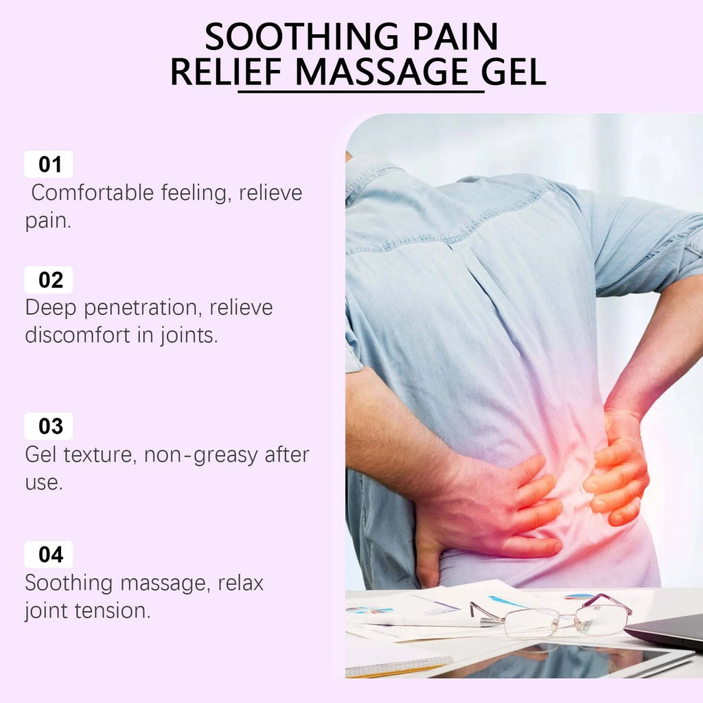 100g tube of body massage gel for joint, knee and elbow daily care.