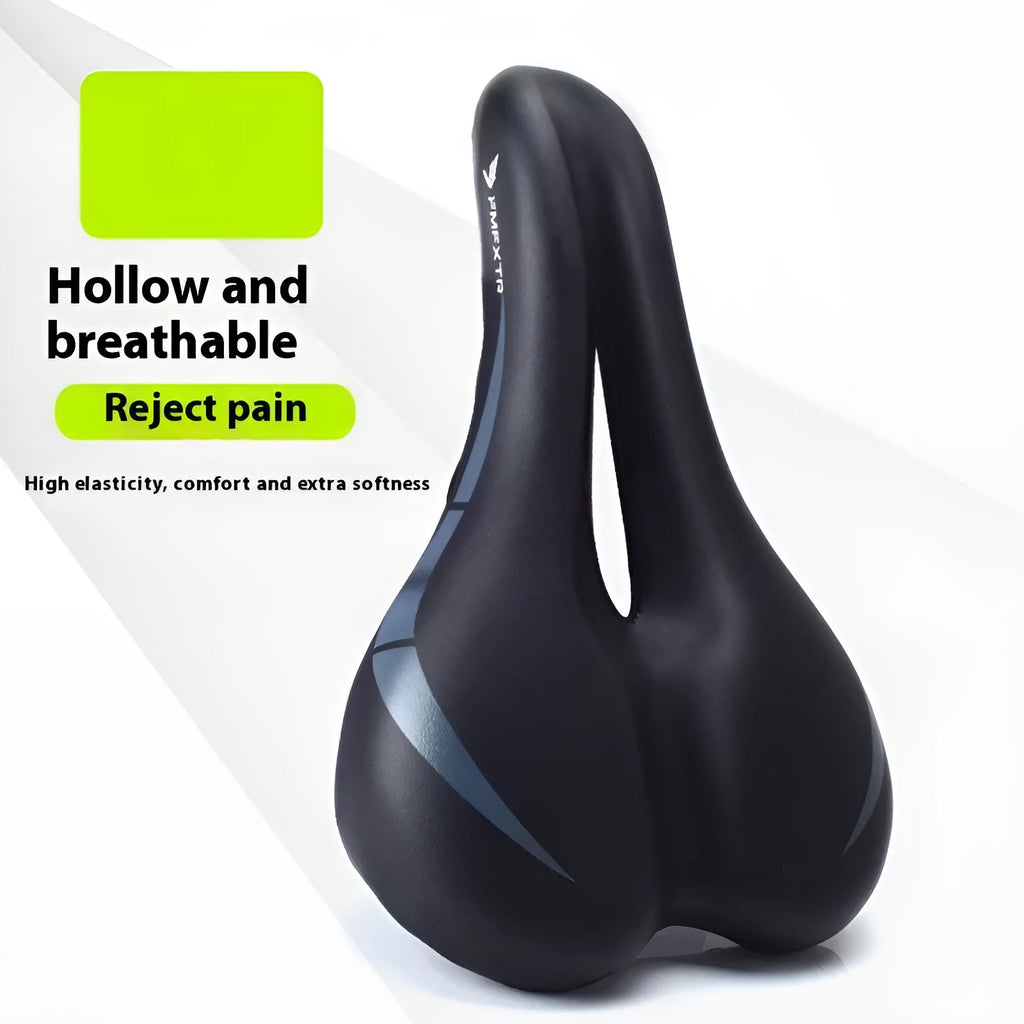 Bicycle seat cushion with hollow ventilation pattern in 3147 colour, dimensions 270mm x 180mm