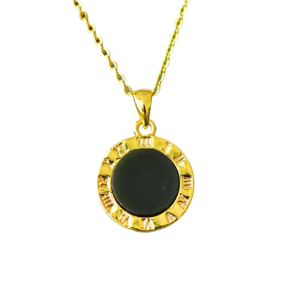 Natural Hetian gray jade pendant with copper inlay detailing showing ink blue jadeware patterning