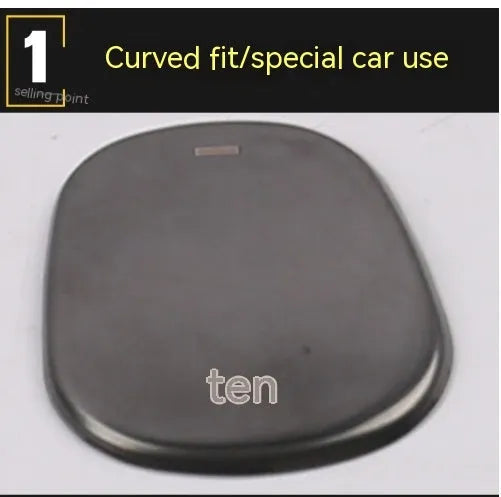 Stainless steel gear knob cover for Citroen DS3 Cruze vehicle in three colour options