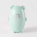 Washable lint remover roller in white pink green with ABS silicone shell for dust and hair removal