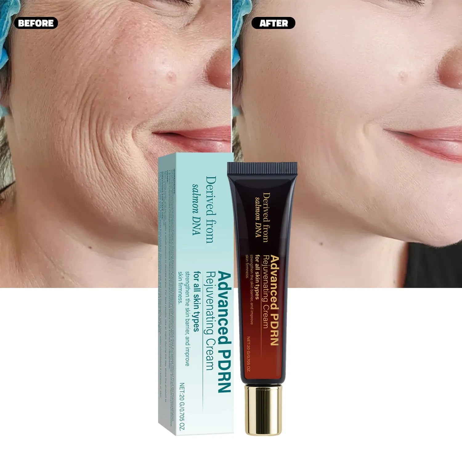 20ml skin-activating moisturising cream for firming and wrinkle care skincare
