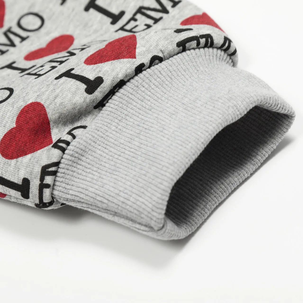 Women's melange grey cotton hooded cardigan with retro pattern, long sleeves, and regular fit