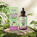 60ml bottle of dog milk thistle and turmeric nutrient solution liquid supplement