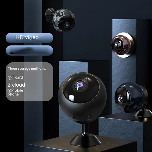 1080p wireless WIFI surveillance camera with ABS material housing and 3.6° lens