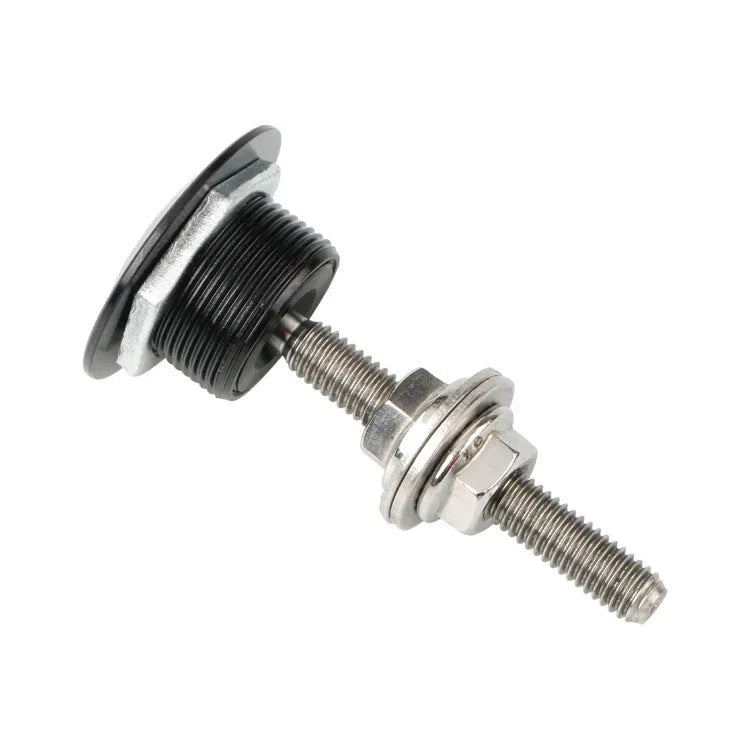 30mm aluminium engine cover lock in silver, black, gold, blue or red colours with screw and nut