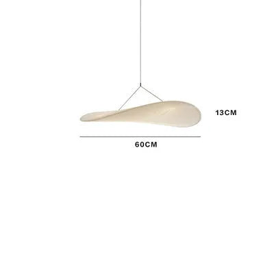 Art silk chandelier with multiple diameter options and remote control for home lighting