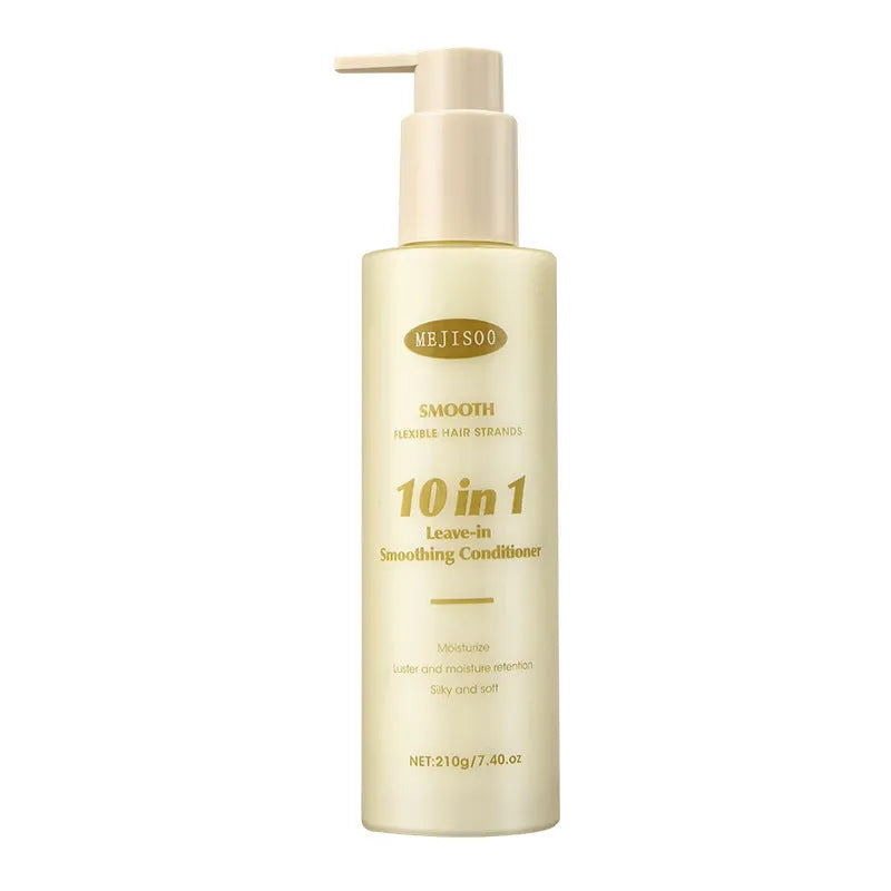 210g disposable bottle of 10-in-1 hair conditioner for ladies with moisturising and frizz control properties
