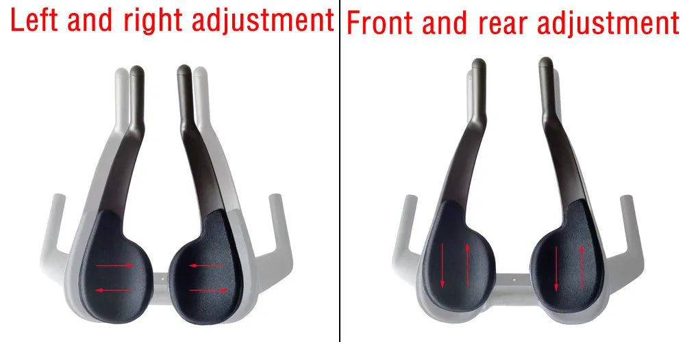 Black carbon fibre TT timing handlebars for road and time trial bikes, showing aero arm rests.