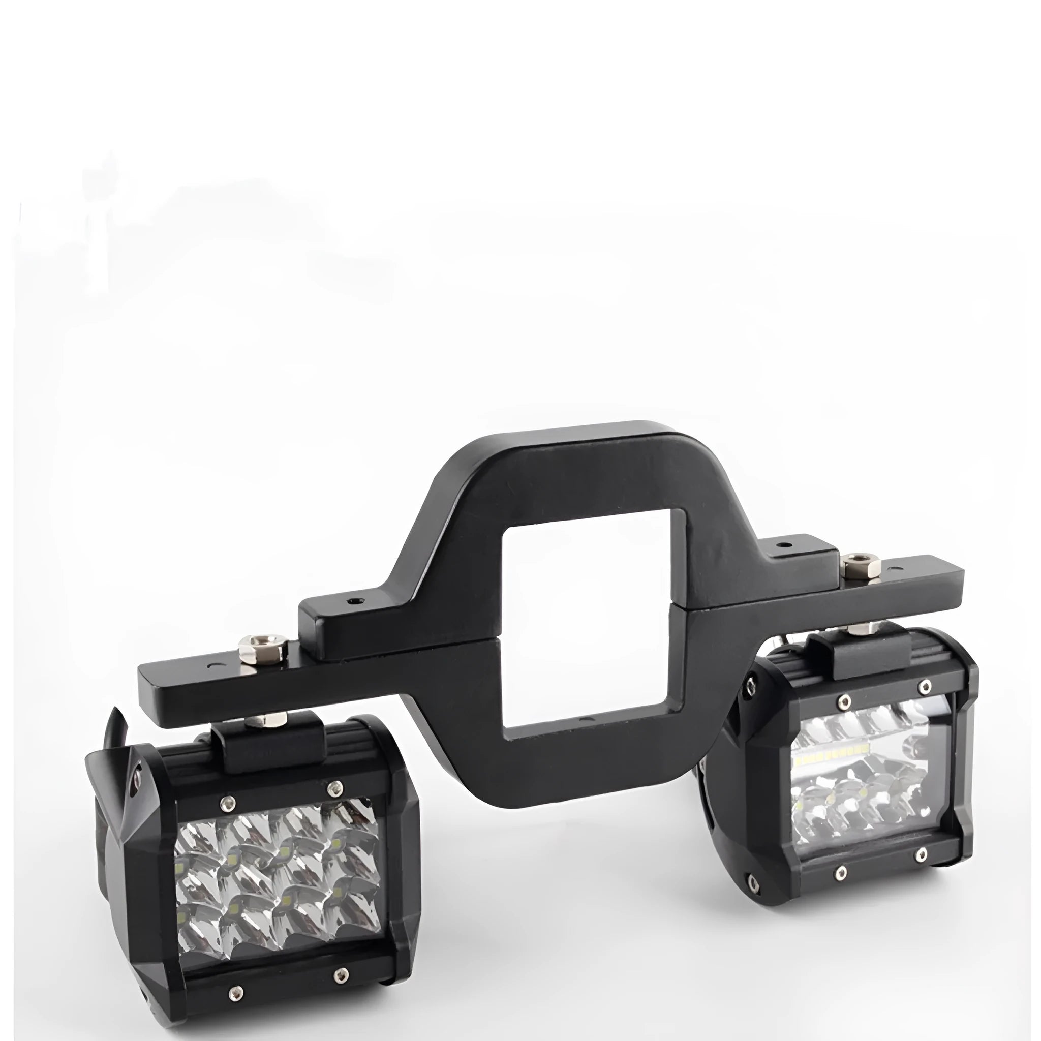 Black general coupler bracket for trailer hook lamp holder mounting on vehicles