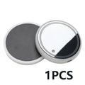68mm car cup holder LED coaster with multicolour lighting and USB charging cable