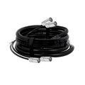 Cat5 or Cat6 Ethernet extension cable with blue RJ45 connectors on a white background